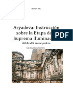 Aryadeva Instrucción Sobre La Etapa de La Suprema Iluminación.