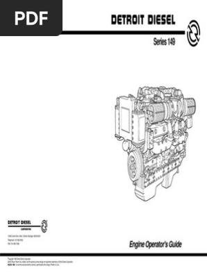 Ddc Series 149 Maintenance Pdf Turbocharger Battery Electricity