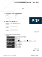 connect one level one unit 2 test