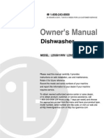 LG Dishwasher Manual