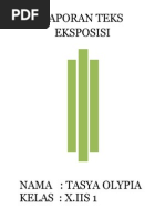 Download LAPORAN TEKS EKSPOSISI by Tasya SN292882632 doc pdf