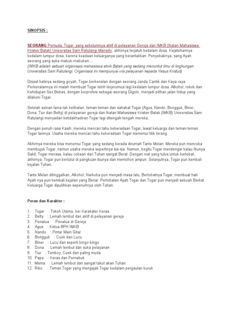 Naskah Drama Natal 2015 Pdf