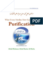 What Every Muslim Must Know About Purification