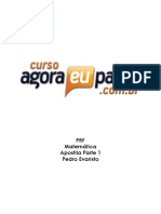 PDF Aep Matematica PedroEvaristo Apostila Parte I