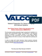 Valcom VoIP Network Requirements