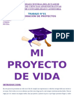 Proyecto de Vida