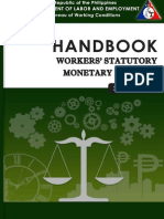 2014 DOLE Handbook on Worker's Statutory Monetary Benefits