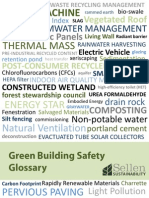 Green Building Glossary