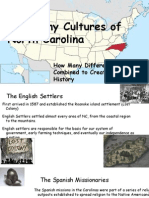 NC Cultures and Impacts