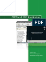 CADWorx_2013_Specificationsz