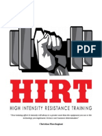 HIRT High Intensity Resistance Training