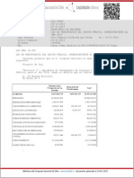 Ley No 20.882 (Presupuestos Del Sector Público)