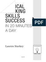 000 Critical Thinking Skills Success in 20 Minutes a Day