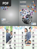 XLRI PGDM-GM Placement Brochure 2015-16