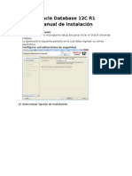 Manual de Instalación de Oracle DB 12cR1