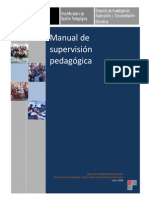 Manual de Supervision Pedagogica