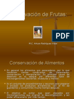 Tema 2. Conservación de Frutas