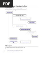 Category:Sunni Muslim Scholars: Subcategories