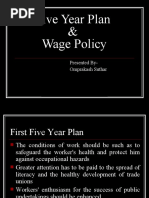 Download Five Year Plan  Wage Policy by Omprakash SN29295871 doc pdf
