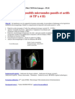 Mesures de Dis Posit Ifs Micro On Des Passifs Et Actifs