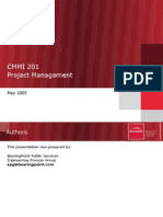 CMMI 201 Project Management