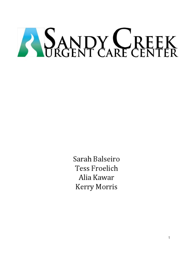 Sandy Creek Urgent Care Center PDF Nursing Recruitment