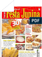 Livro de Receitas e Festa Junina