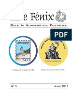 Boletín Numismático y Filatélico Ave Fénix - #5 - Junio 2013