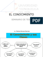 El Conocimiento