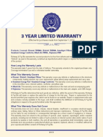 Warranty Revision 09 01 2015