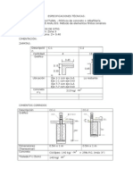 Especificaciones Técnicas