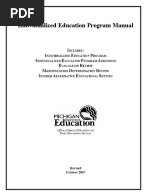 iep manual
