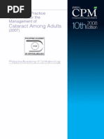 Download Clinical Practice Guidelines for the Management of Cataract Among Adults by tvmedicine SN292980532 doc pdf