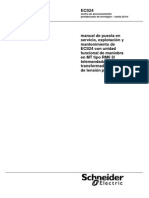 Manual Puesta en Servicio Celda RM6 para Distribución en 24kV
