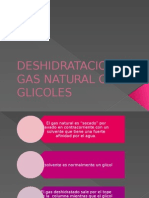 Deshidratacion de Gas Natural Con Glicoles