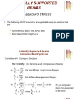 Allowable Bending Stress: Symmetrical About The Minor Axis Bent About Their Major Axis