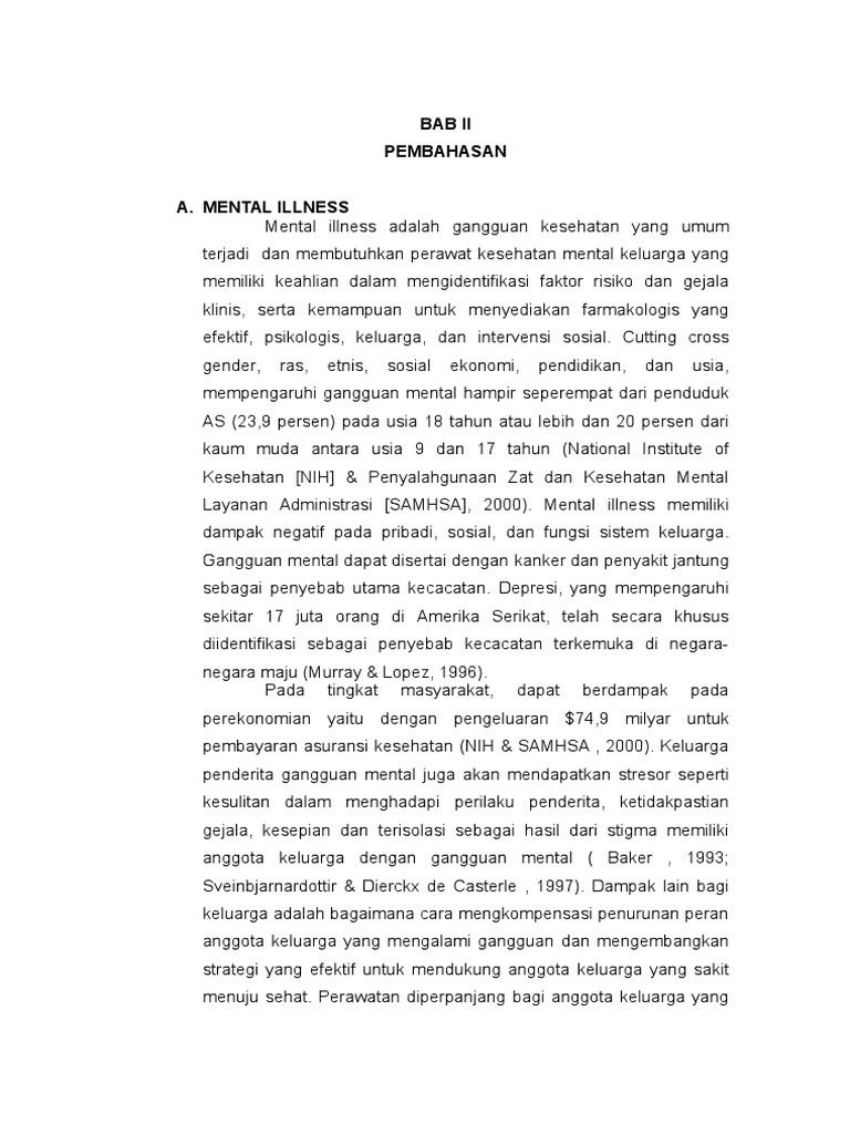 Family Nursing With Mental Illness