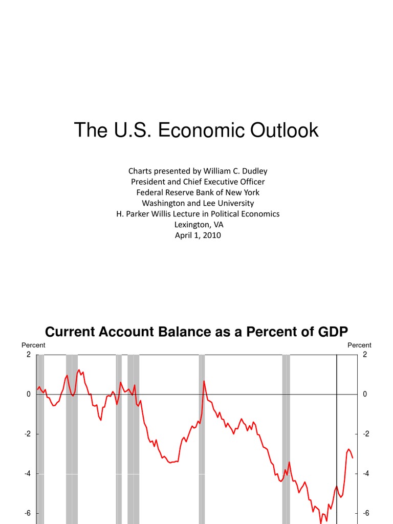 U.S. Economic Outlook Analysis 2010 | PDF | Recession | National Bureau ...