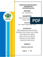 Unidad 5 Servicios Web XML