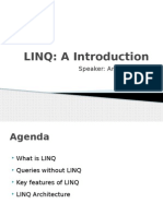 LINQ: A Introduction: Speaker: Arvind Kumar
