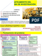 Plant. Del Problema de Investigación