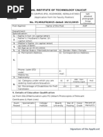 Application Form