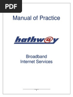 Manual of Practice