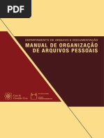 Manual de Organização de Arquivos Pessoais