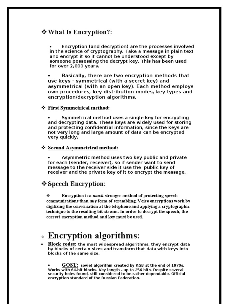 Encryption Project | PDF | Cryptography | Key (Cryptography)
