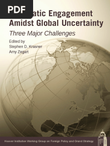 Pragmatic Engagement Amidst Global Uncertainty: Three Major Challenges, Edited by Stephen D. Krasner and Amy Zegart