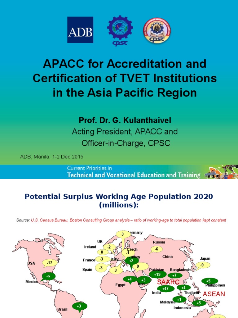 APACC Accreditation for TVET Institutions | PDF | Vocational Education ...