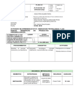 Planificación proyecto innovación productos cárnicos