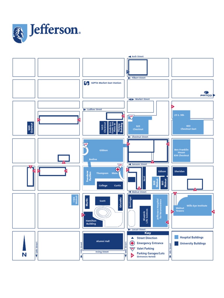 Jefferson Campus Map | PDF