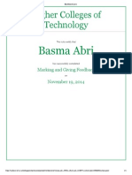 basma abdulla marking and giving feedback